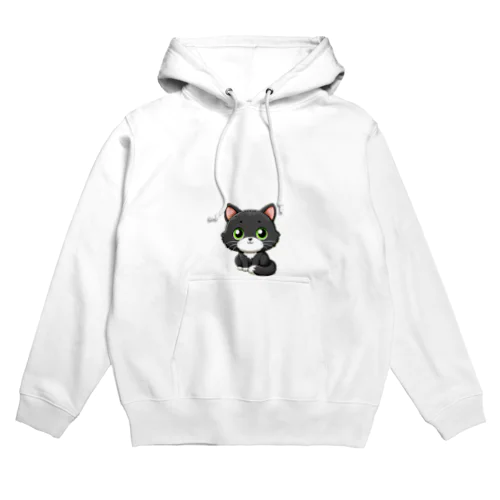 グレーマーブル・ハチワレ仔猫コレクション Hoodie