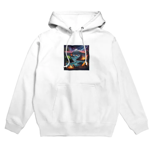 めげないキャンピングモンキー🐒 Hoodie