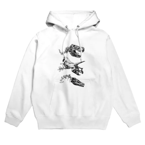 ティラノサウルス トリケラトプス ヴェロキラプトル Hoodie