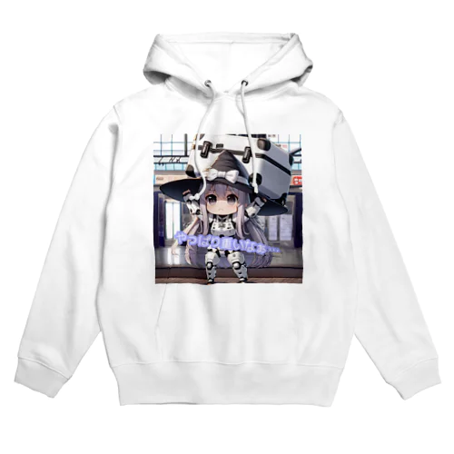 魔法が使えない魔女（軽くできないならパワードスーツを着ようVer.） Hoodie