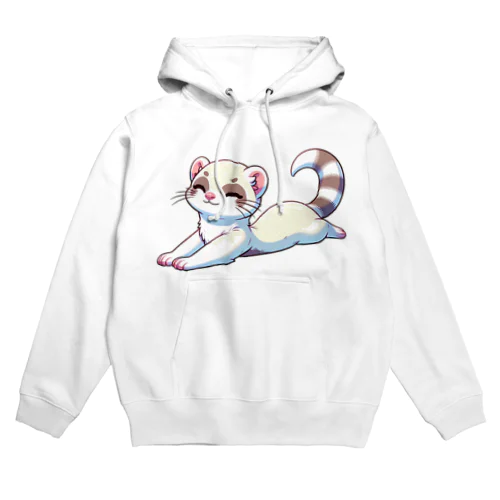 のんびりフェレットちゃん🐾 Hoodie