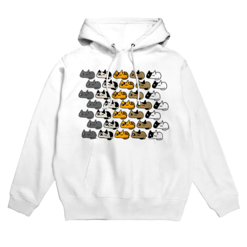 にゃんこの大群 Hoodie