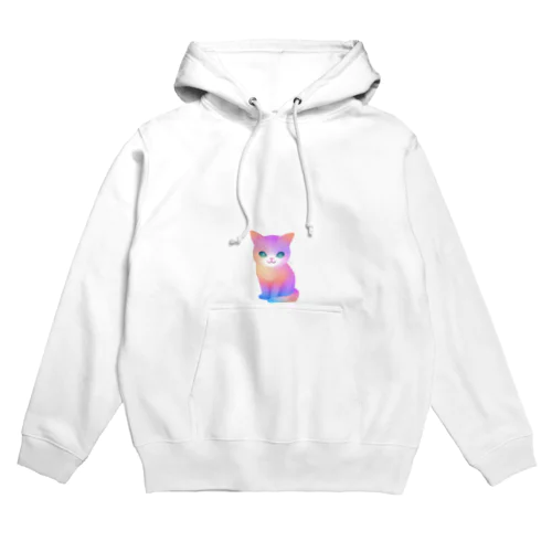 パステル猫2 Hoodie