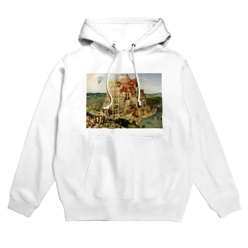 ブリューゲル「バベルの塔①」　ピーテル・ブリューゲルの絵画【名画】 Hoodie