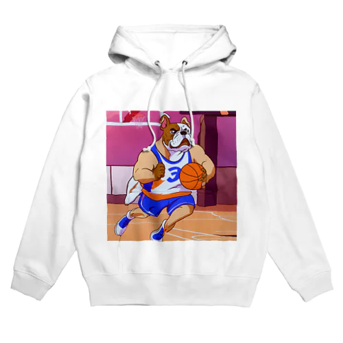 バスケットボールプレイヤーブル Hoodie