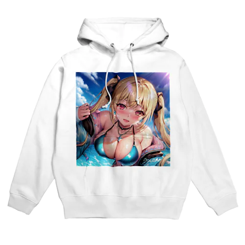 私を見て Hoodie