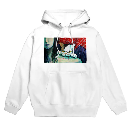 キュウケツネコ Hoodie