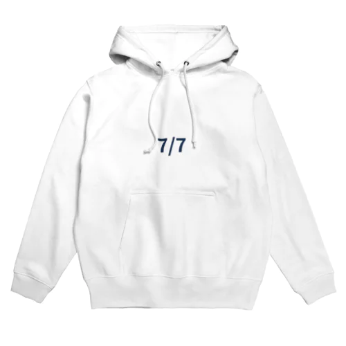 日付グッズ7/7バージョン Hoodie