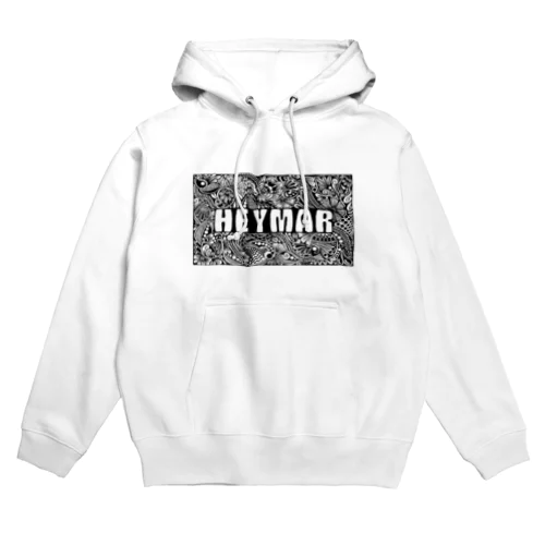  HEYMARロゴ　黒 Hoodie