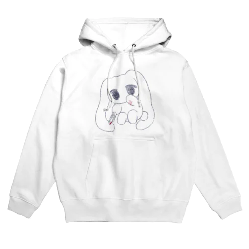 しんどみうさぎちゃん Hoodie