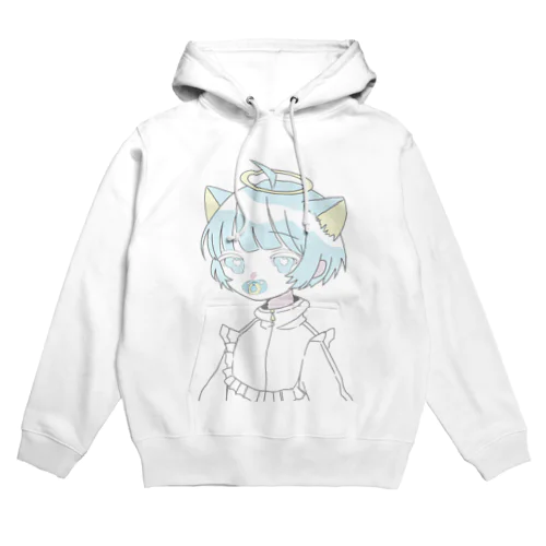 天使猫ちゃん Hoodie