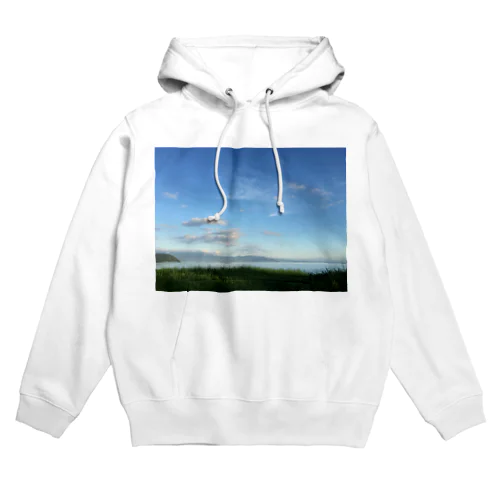 あおぞらとびわこにいやされます。 Hoodie