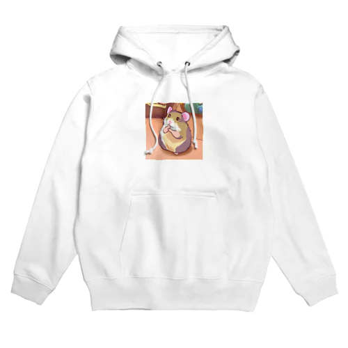 ちょーかわいいハムスターイラストグッズ Hoodie