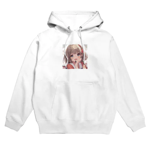 可愛い女の子イラストグッズ Hoodie