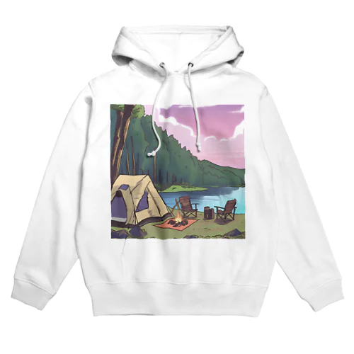 キャンプ気分 Hoodie