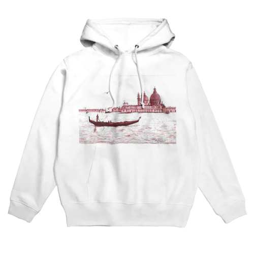 ヴェネチアのゴンドラ Hoodie