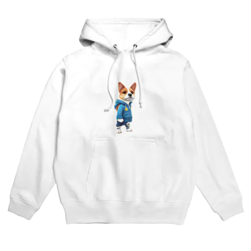 犬 Hoodie