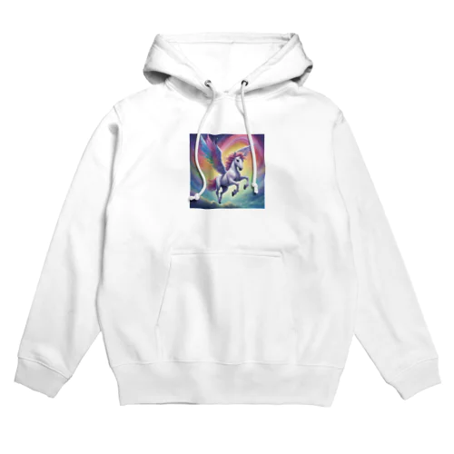 虹色ペガサス Hoodie