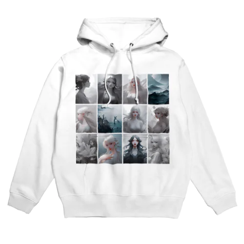 幻想的な女性 Hoodie