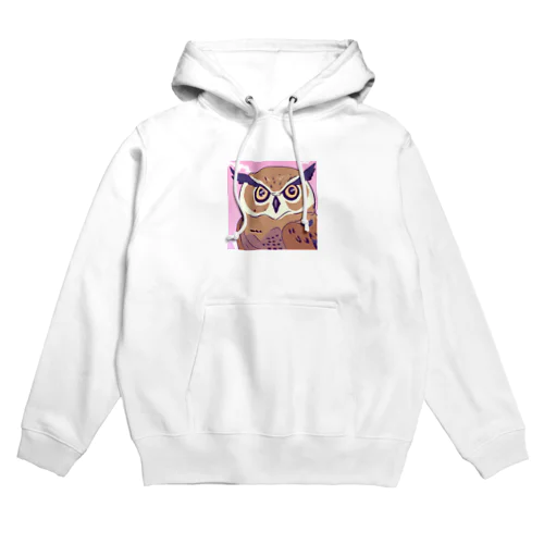 幸運ふくろうグッズ Hoodie