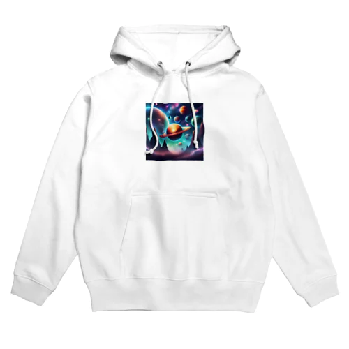 宇宙に浮かぶ惑星 Hoodie