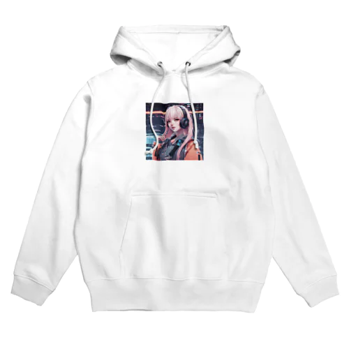 digital girl Hoodie