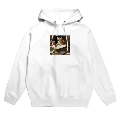 こっそりメッセージにゃ Hoodie