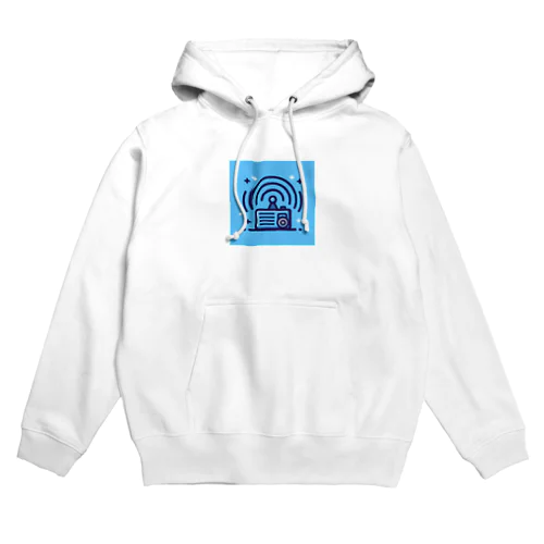 「電波に浸る私たちの心」 Hoodie