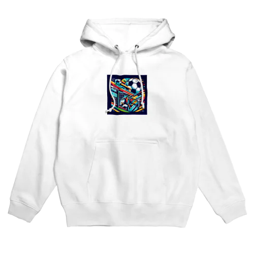 ブロックサッカー Hoodie