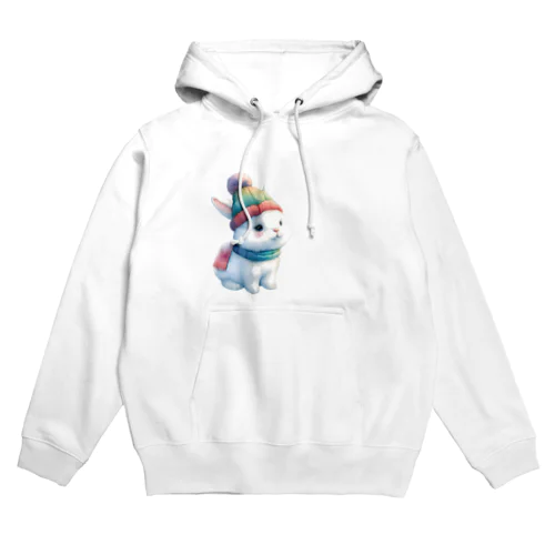 Sitting rabbit（座るウサギ） Hoodie