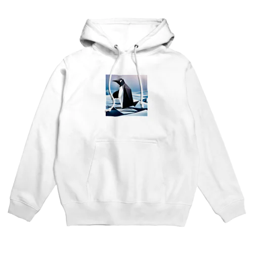 ペンギン（折り紙風） Hoodie