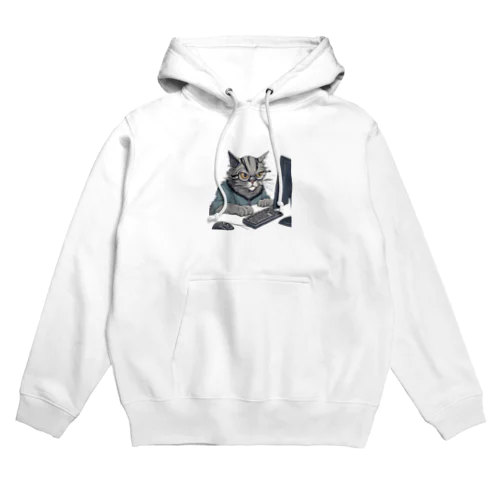 開発者猫 Hoodie