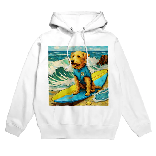 波乗りDog Hoodie