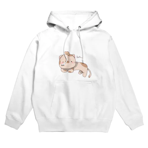 ぶちと子ねこ Hoodie