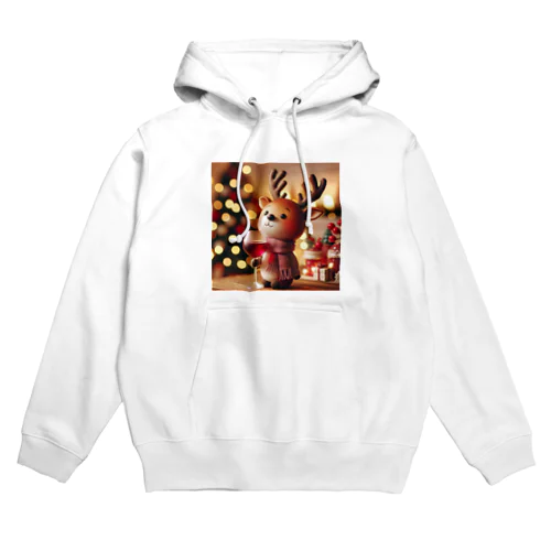 呑(どん)となかいinクリスマス　デフォルメver Hoodie