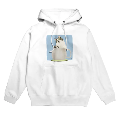 猫ラテ Hoodie