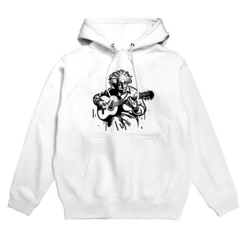 アインシュタインギター Hoodie