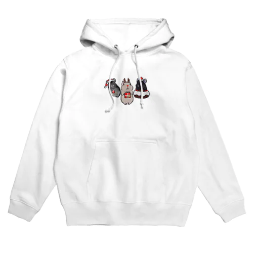 デグーくんとチンチラズのクリスマス Hoodie