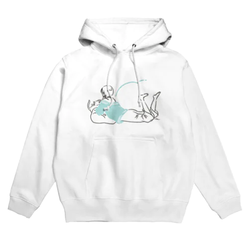 ねこちゃんとくつろぎタイム Hoodie