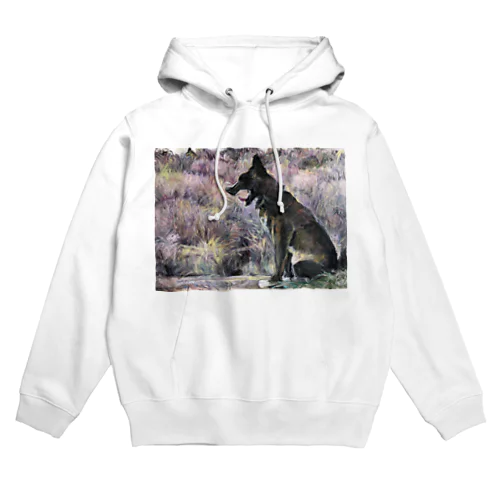 甲斐犬の大あくび Hoodie