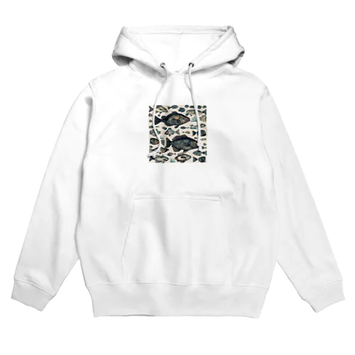 魚グッズ Hoodie