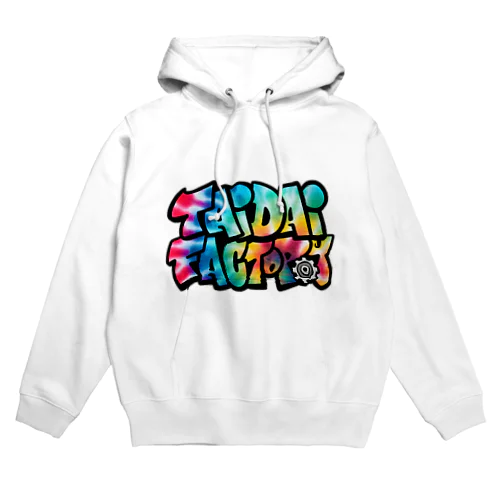 タイダイLOGOアパレル Hoodie