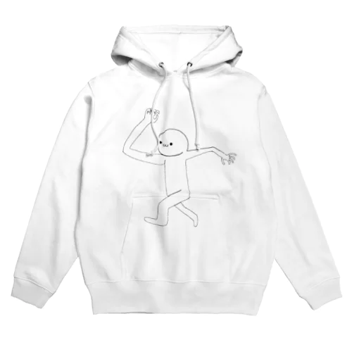 【ぱけぐっず。】走るぱけ Hoodie