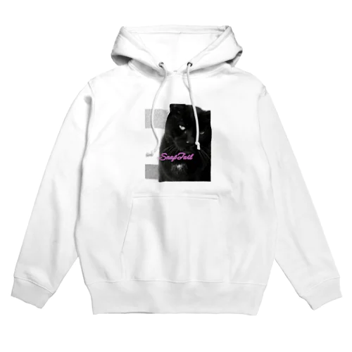 デカい黒猫どんちゃん Hoodie