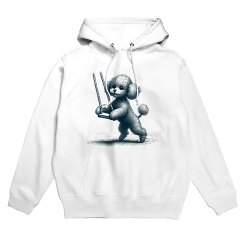 トイプードルのひかるくん(シンプルバージョン) Hoodie