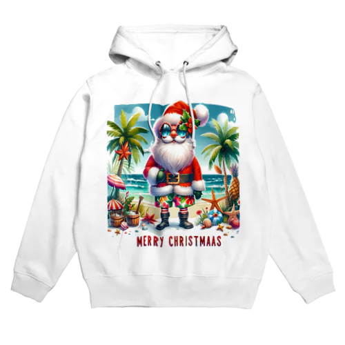 Merry Christmasシリーズ　サンタのサマークリスマス」 Hoodie