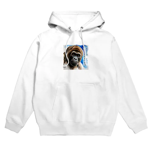 ゴリラ呟き Hoodie