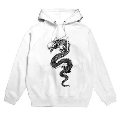 手書きの龍 Hoodie