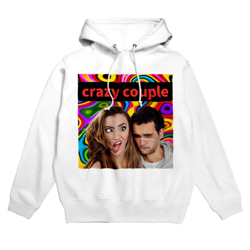 crazy couple パーカー