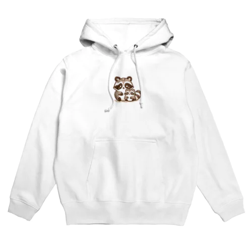 ほのぼのアライグマ家族物語 Hoodie